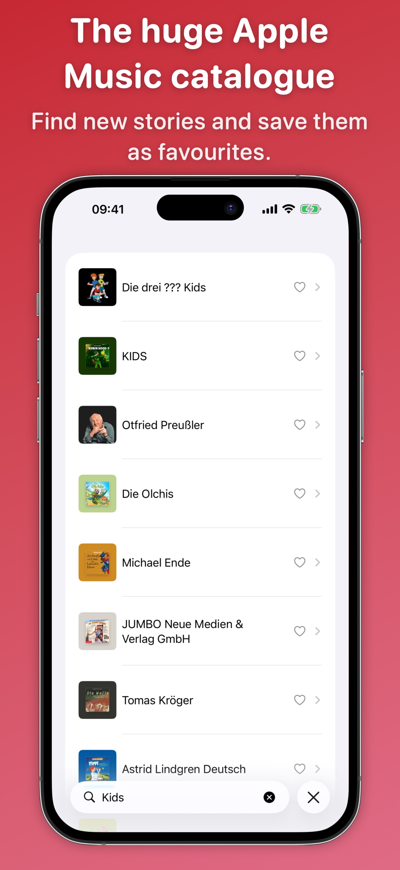 Searching the Apple Music catalogue